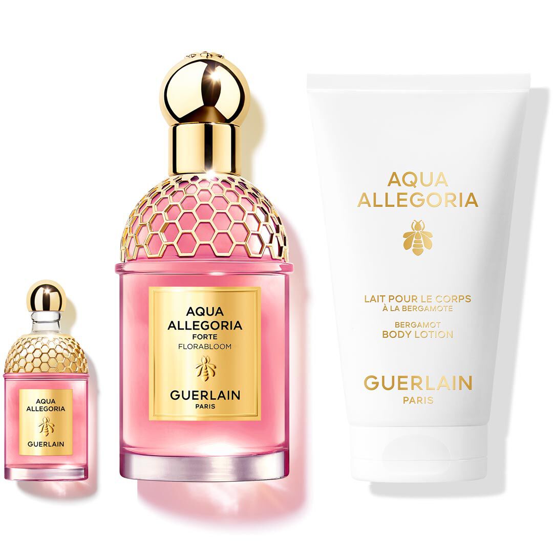 GUERLAIN AQUA ALLEGORIA Forte Florabloom, dárková sada Eau de Parfum