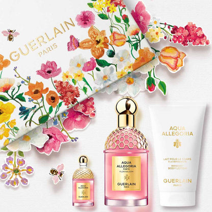 GUERLAIN AQUA ALLEGORIA Forte Florabloom, dárková sada Eau de Parfum