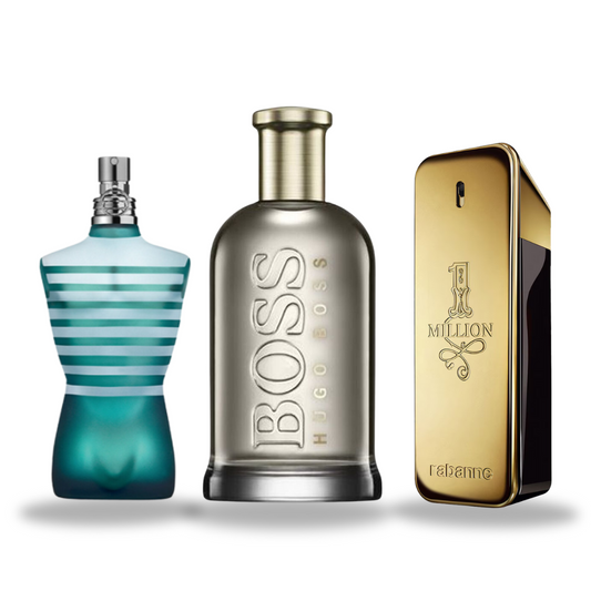 Kit 2+1 Zdarma! Le Male + Boss + 1 Million (100 ml)