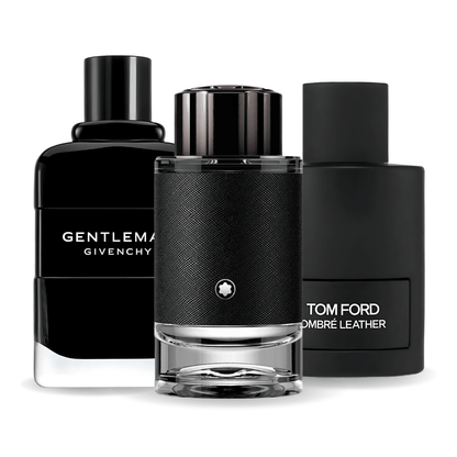 Sada 3 parfémů Tom Ford Ombre Leather, Givenchy Gentleman, Montblanc Explorer 100 ml
