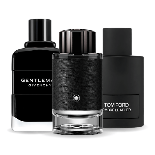 Sada 3 parfémů Tom Ford Ombre Leather, Givenchy Gentleman, Montblanc Explorer 100 ml