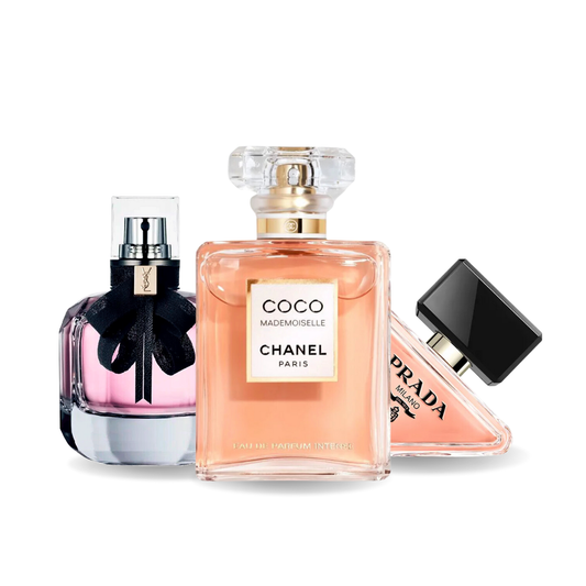 Sada 3 parfémů Prada PARADOXE, COCO MADEMOISELLE, MON PARIS 100 ml