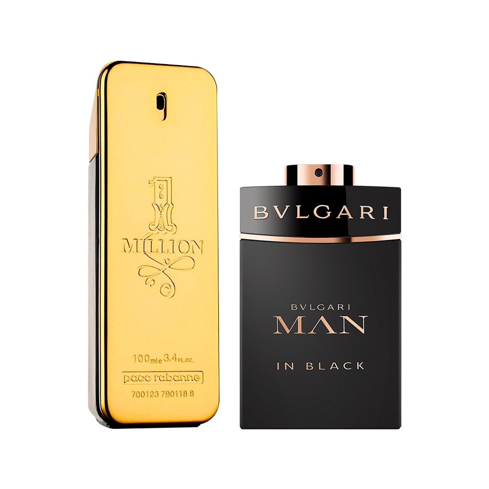Sada parfémů 1 Million a Bvlgari MAN in Black