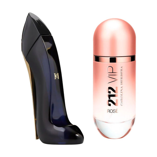 Sada parfémů Good Girl a 212 VIP Rosé
