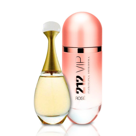 Dámská sada parfémů J'adore a 212 VIP Rosé
