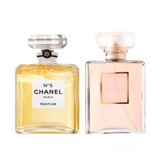 Sada parfémů Mademoiselle a N° 5 Chanel