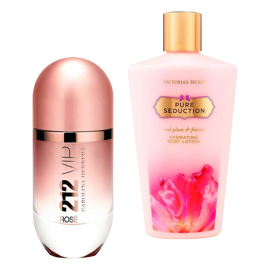 Sada Parfém 212 Rosé a krém Victoria Secrets